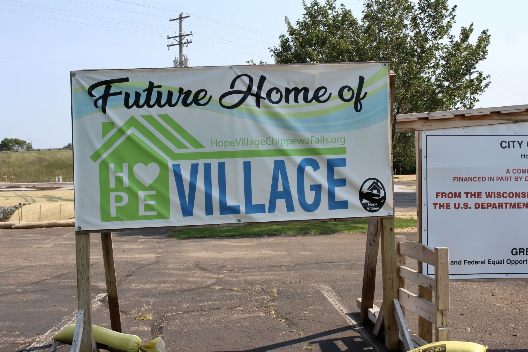 Future home of Hope Village